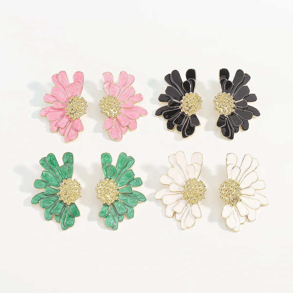 Boho Blume Ohrring