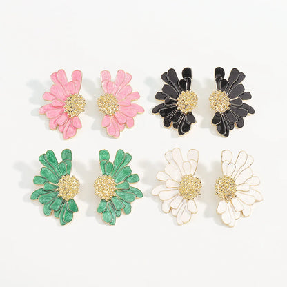 Boho Blume Ohrring